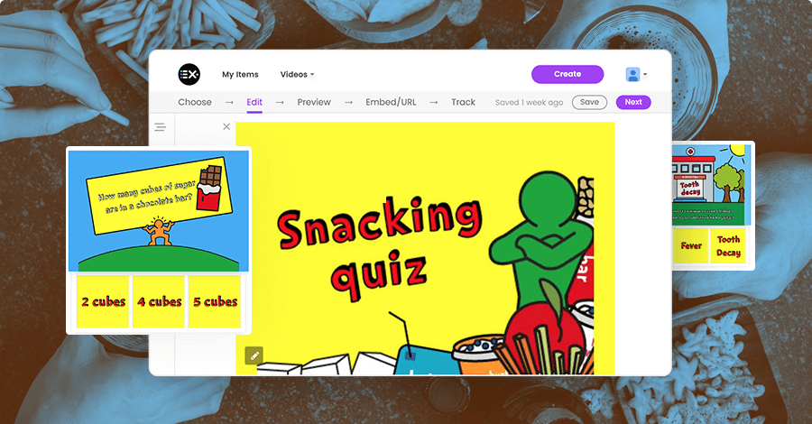 change 4 life snacking quiz cover image