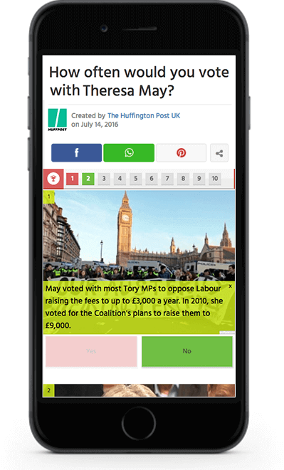 HuffPost case study mobile image