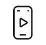 Vertical video player options