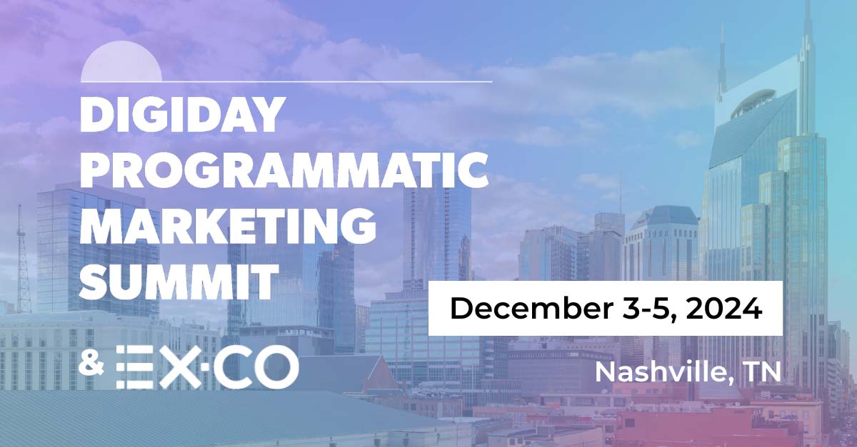 Digiday Programmatic Marketing Summit